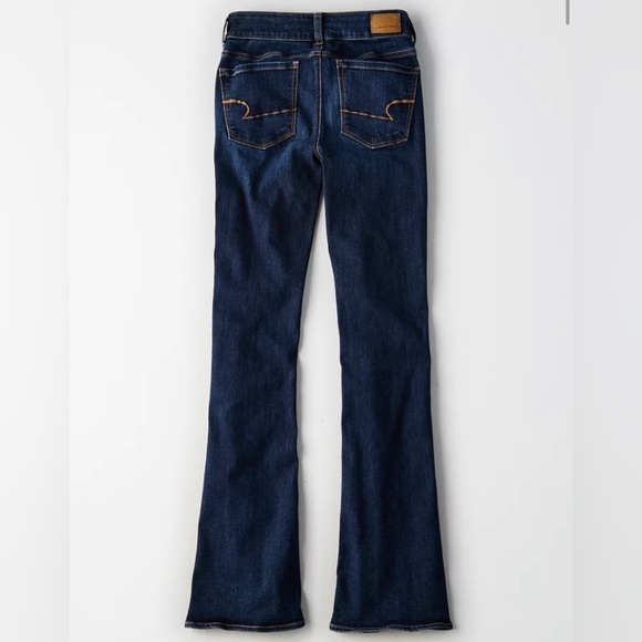 NWT American Eagle Hi-Rise Artist Flare Jean Size 6/28 X-Long - Picture 4 of 11